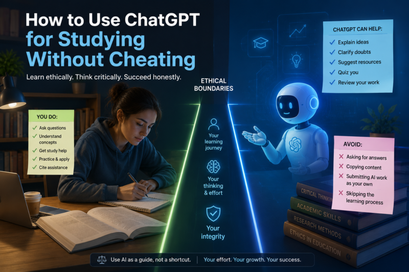 How to Use ChatGPT for Studying Without Cheating