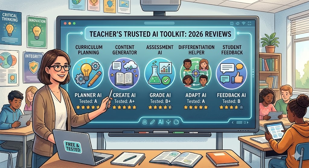 Best Free AI Tools for Teachers in 2026 (Tested and Reviewed)
