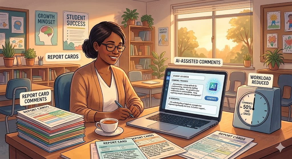 How to Use AI to Write Better Report Card Comments in Half the Time