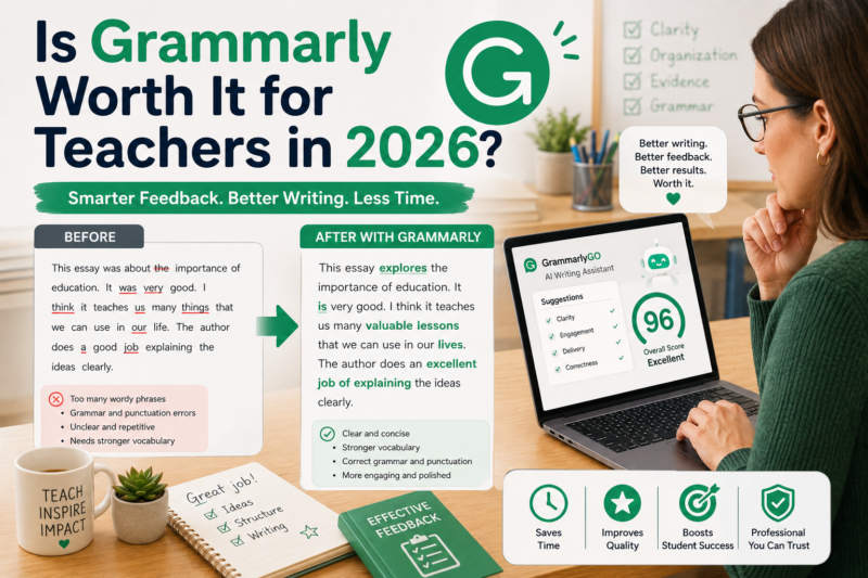 Is Grammarly Worth It for Teachers in 2026