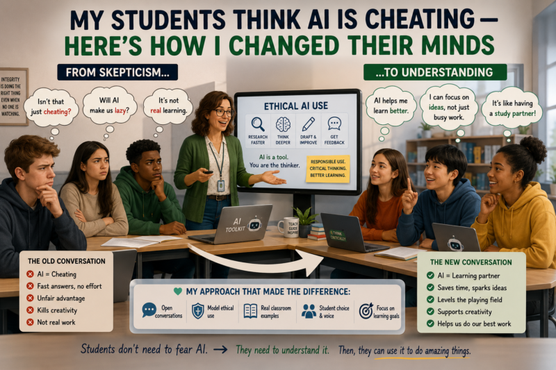 My Students Think AI is Cheating — Here’s How I Changed Their Minds