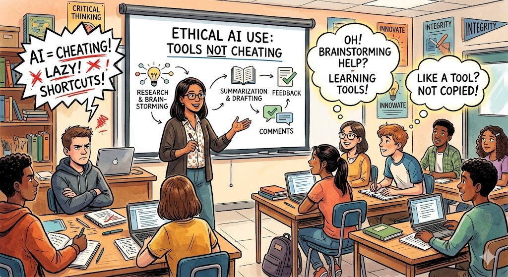 My Students Think AI is Cheating — Here's How I Changed Their Minds
