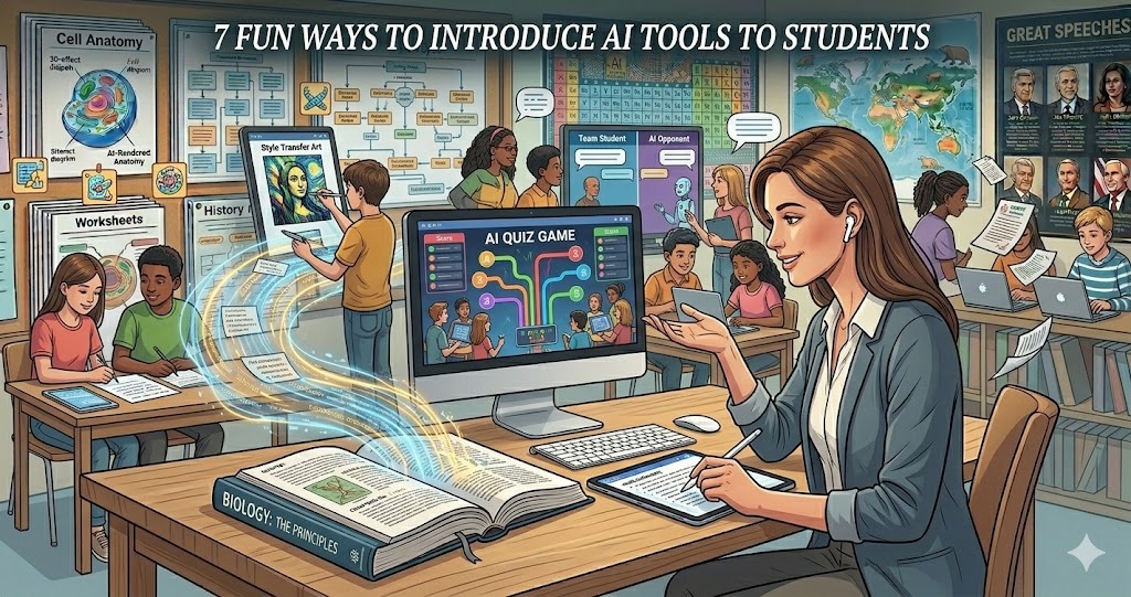 AI Classroom Ideas: 7 Fun Ways to Introduce AI Tools